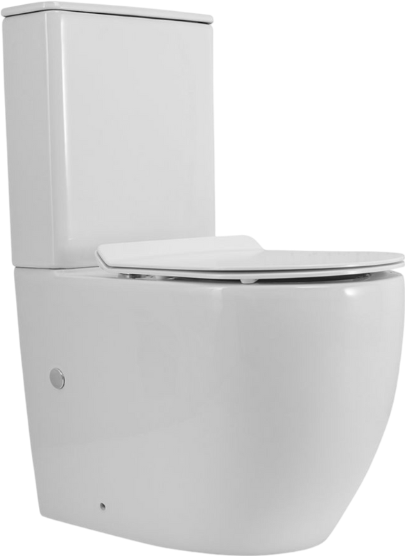 Унитаз-компакт напольный Art&Max Parma AM6089CPRVTSC безободковый, с микролифтом