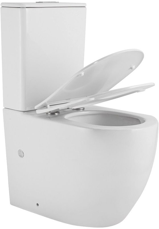 Унитаз-компакт напольный Art&Max Parma AM6089CPRVTSC безободковый, с микролифтом