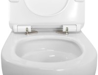 Унитаз-компакт напольный Art&Max Parma AM6089CPRVTSC безободковый, с микролифтом