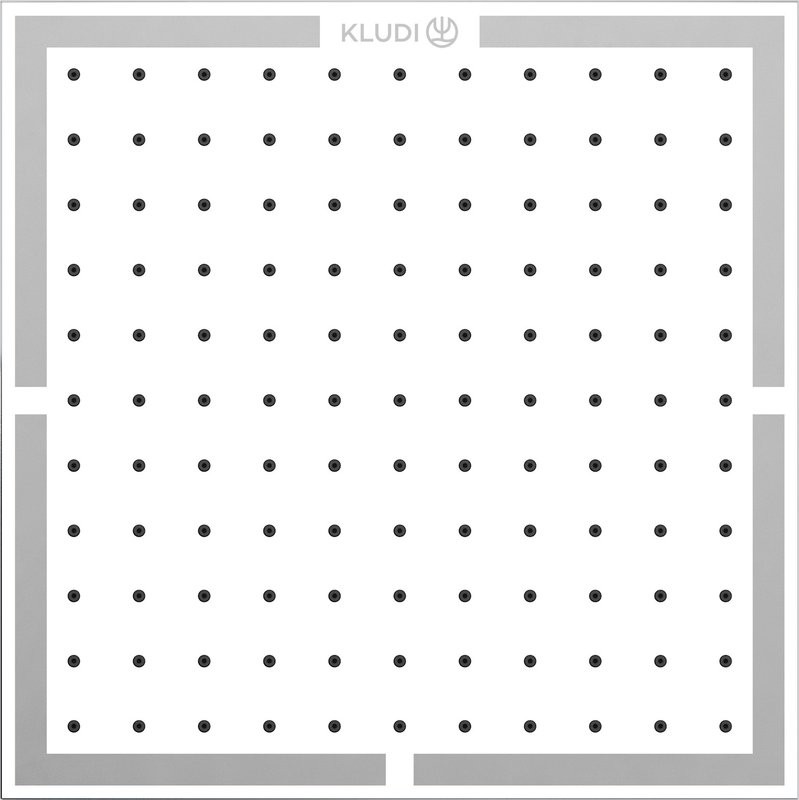 Верхний душ Kludi A-QA 6443005-00 30 см, хром