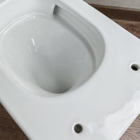 Унитаз подвесной Teymi Lina Vortex T40110 с микрофлитом, безободковый, белый