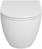 Унитаз подвесной Teymi Lina Vortex T40110 с микрофлитом, безободковый, белый