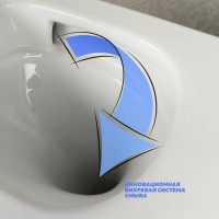 Унитаз подвесной Teymi Lina Vortex T40110 с микрофлитом, безободковый, белый