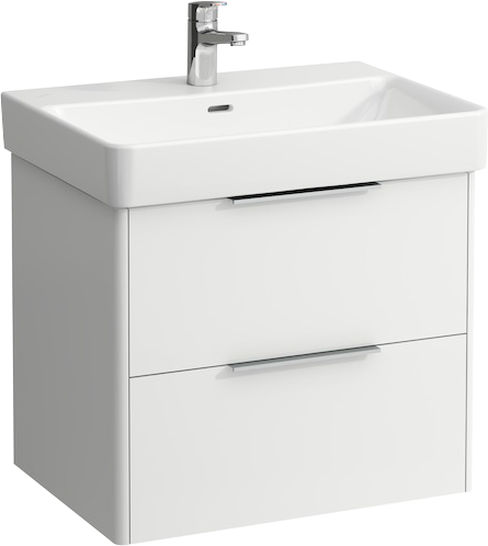 Тумба с раковиной Laufen Base 4.0235.2.110.260.1 белая матовая