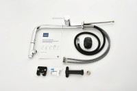 Смеситель для кухни AQUAme Cucina с выдвижным изливом AQM9903CR