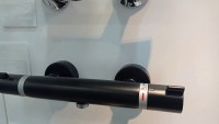Термостатический смеситель Hansgrohe Ecostat Comfort 13116670 для душа, матовый черный