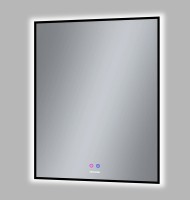 Зеркало Grossman Pragma-норма Black 70 с подсветкой, с антизапотевателем