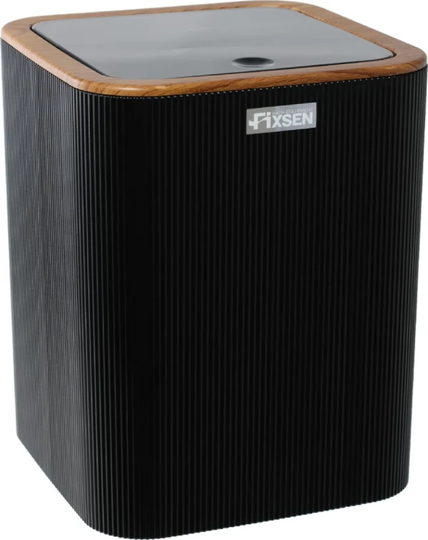 Мусорное ведро Fixsen Black Wood FX-401-6 черное