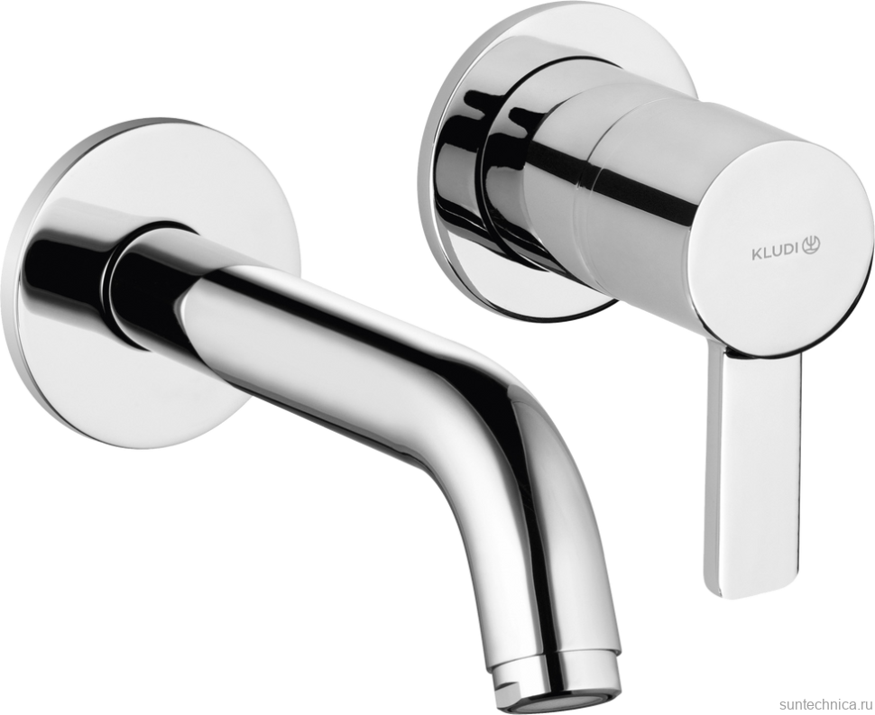 Смеситель для раковины Kludi Zenta 382440575 С ВНУТРЕННЕЙ ЧАСТЬЮ