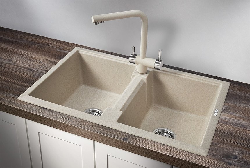 Мойка кухонная Granula 8101, пирит