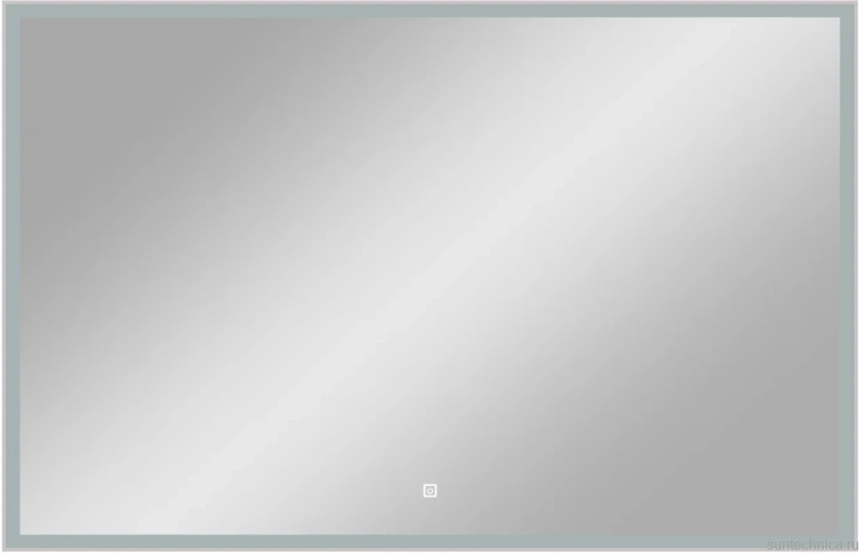 Зеркало CONTINENT Sting Silver 120х70 с подсветкой