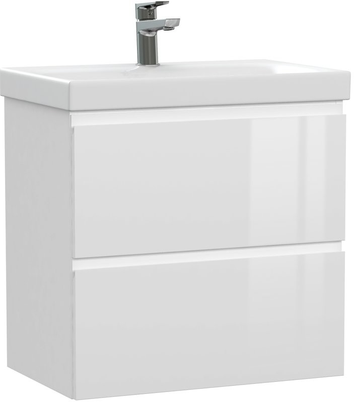 Тумба под раковину Cersanit Moduo slim 60 белая