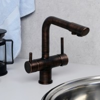 Смеситель для кухни Wasserkraft A8047 темная бронза