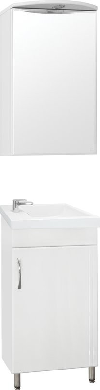 Тумба под раковину Style Line Эко Стандарт №1 40 белая