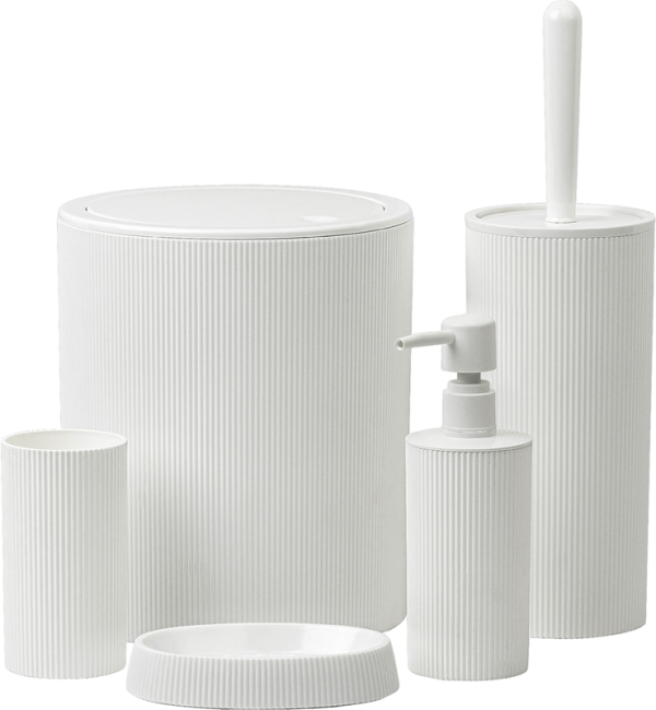 Набор Fixsen Vibe FX-415 5 предметов белый