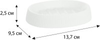Набор Fixsen Vibe FX-415 5 предметов белый