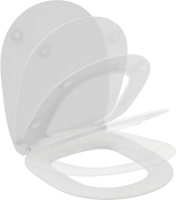 Комплект Унитаз подвесной Ideal Standard Connect AquaBlade E047901 + Крышка E772401 с микролифтом + Инсталляция Prosys Frame 120 M R020467 + Кнопка Oleas R0121AA хром