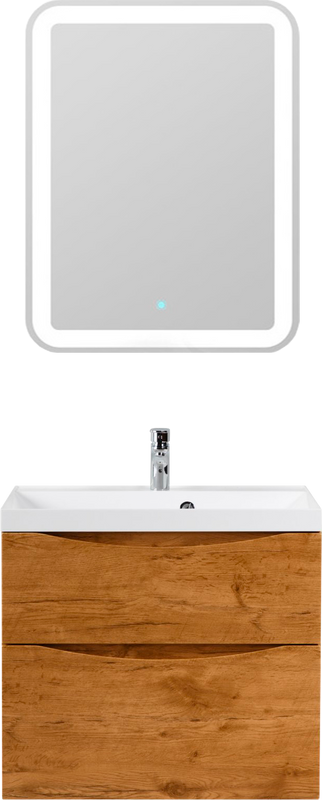 Мебель для ванной комнаты BelBagno Marino H60 rovere nature, 70 см