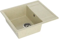 Мойка кухонная Domaci Палермо PR-575-002 бежевая Мойка кухонная Domaci Палермо PR-575-002 бежевая