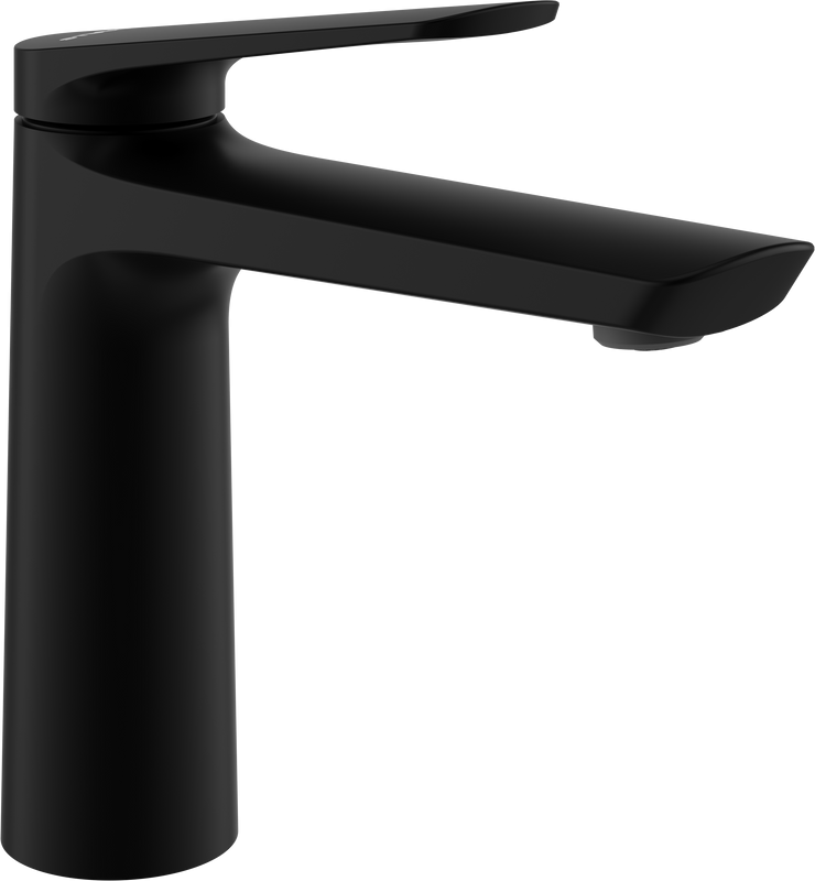 Смеситель для раковины STWORKI Вирклунд S05010BK матовый черный