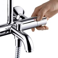 Душевая стойка Hansgrohe Vernis Blend 26274000 Showerpipe 200 1jet с термостатом, хром