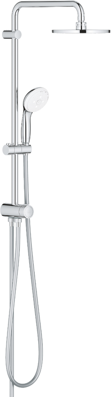 Душевая стойка Grohe BauFlow 27389002 + Смеситель для душа Grohe BauFlow 23632000