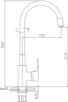 Смеситель для кухни Haiba HB70112-4