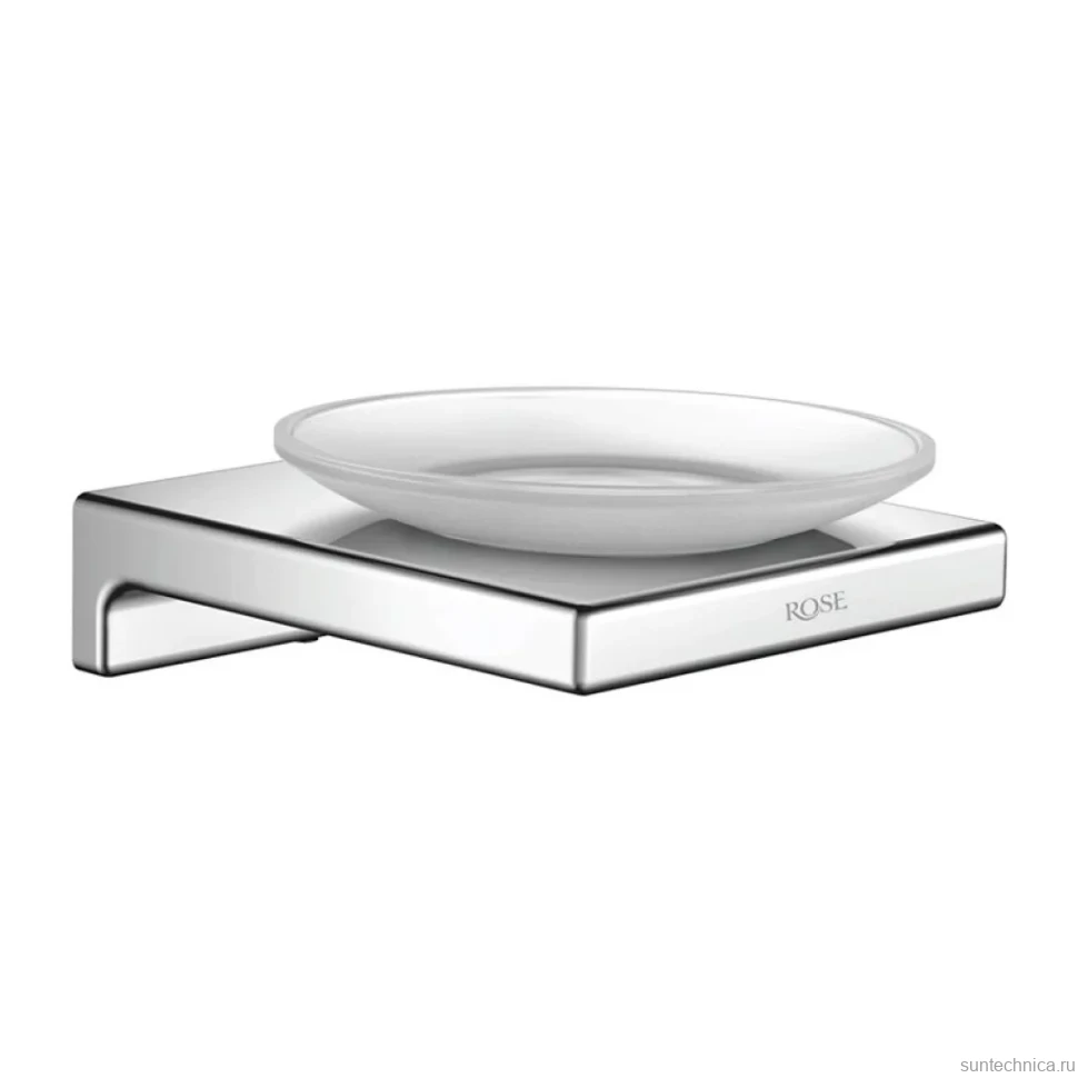 Мыльница Rose RG1803 хром