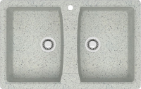 Мойка кухонная AZARIO Elmas 00078335 светло-серая Мойка кухонная AZARIO Elmas 00078335 светло-серая