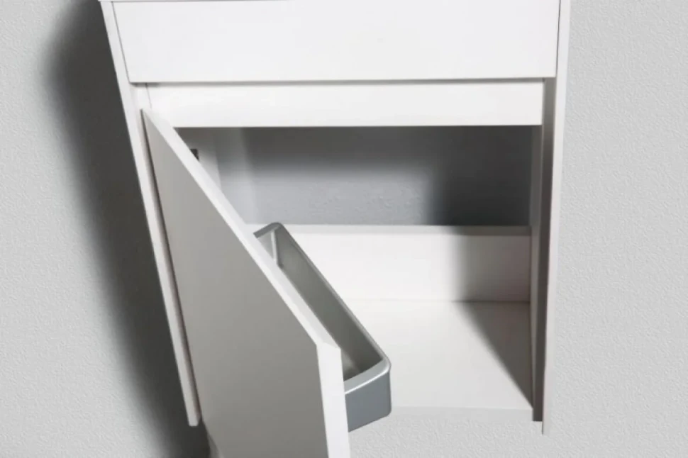 Тумба под раковину BelBagno Pietra Mini 46 L bianco lucido