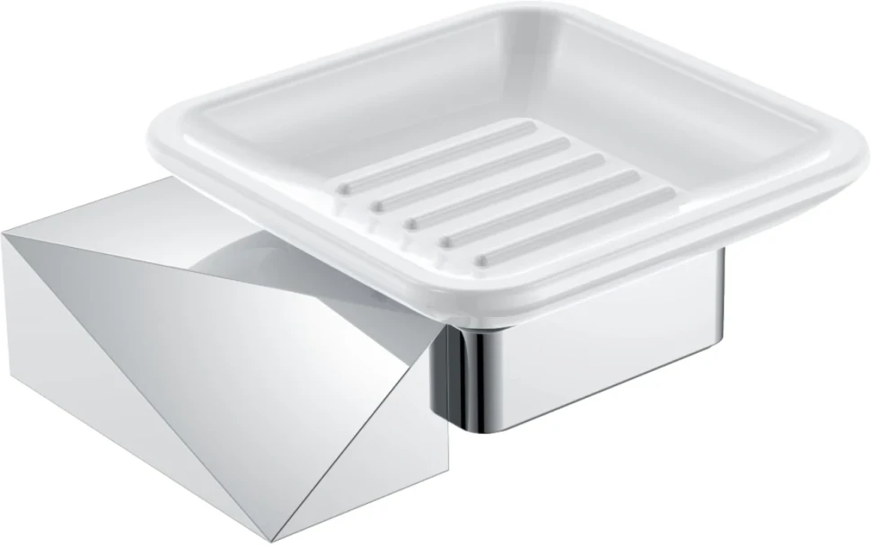 Набор Стакан Boheme New Venturo 10314-CR + Мыльница 10313-CR