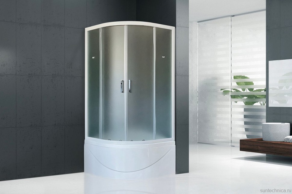 Душевой уголок Royal Bath BK RB 100BK-C