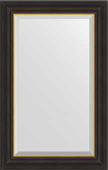 Зеркало Evoform Exclusive BY 3924 54x84 см черное дерево с золотом
