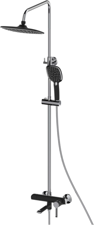 Душевая стойка Haiba HB805-7 черная