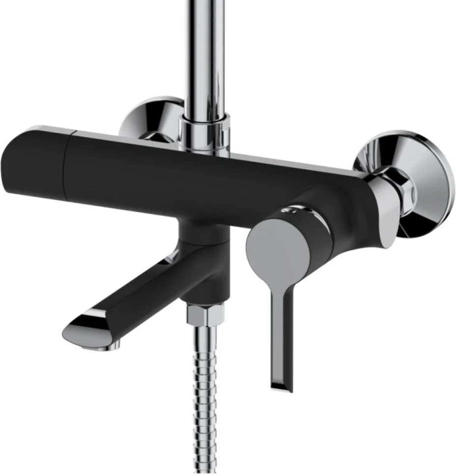 Душевая стойка Haiba HB805-7 черная