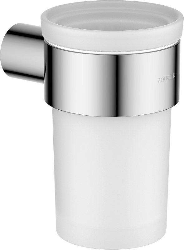 Набор Стакан AQUATEK Лира AQ4427CR + Дозатор AQ4405CR