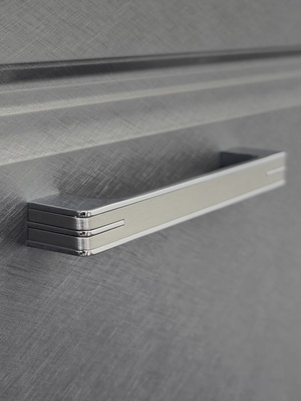 Тумба с раковиной Comforty Бросно 60П подвесная, оружейная сталь