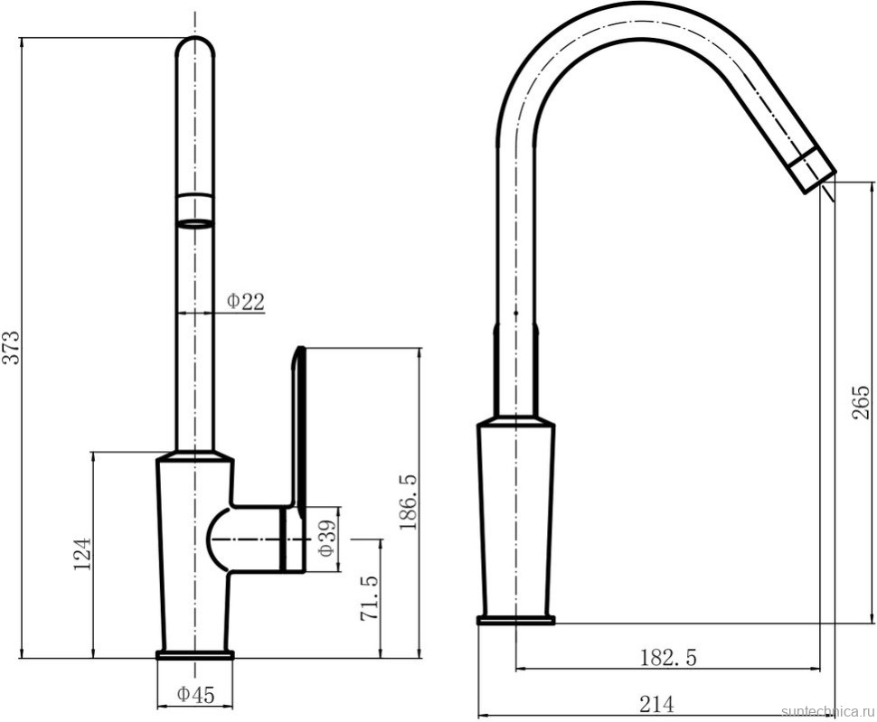 Смеситель для кухни Fashun A54025-8 белый