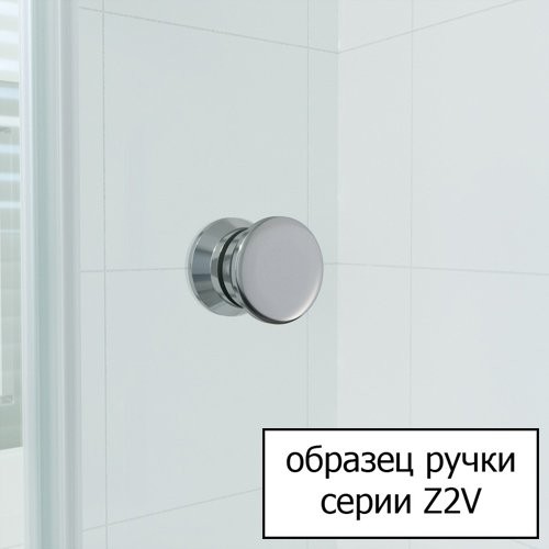 Шторка на ванну Vegas Glass Z2V 160 01 01 профиль белый, стекло прозрачное