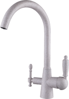 Смеситель для кухни Kaiser Vincent 31744-4 песочный мрамор