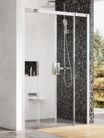 Душевая дверь в нишу Ravak Matrix MSD4-200 профиль сатин, стекло прозрачное