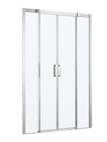 Душевая дверь в нишу Ravak Matrix MSD4-200 профиль сатин, стекло прозрачное