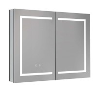 Зеркало-шкаф AQUATEK AQ7904-MLC 90 с подсветкой