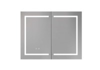 Зеркало-шкаф AQUATEK AQ7904-MLC 90 с подсветкой