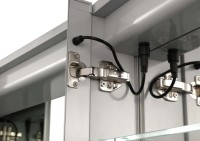 Зеркало-шкаф AQUATEK AQ7904-MLC 90 с подсветкой