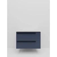 Тумба под раковину La Fenice ELBA Twin Blu Grigio синяя матовая 90 см