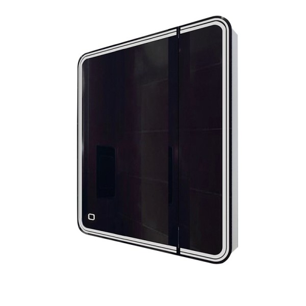 Зеркальный шкаф MIXLINE "Адриана" 700*800 (ШВ) 2створки,левый,сенсорный выкл, светодиодная подсветка