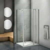 Душевой уголок Good Door Mokka WTW+SP 120х90х185 см