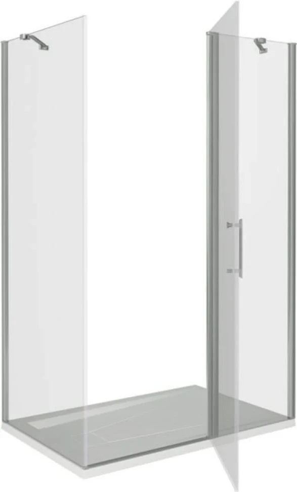 Душевой уголок Good Door Mokka WTW+SP 120х90х185 см