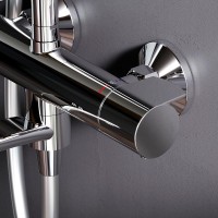 Душевая стойка AM.PM X-Joy F0785A500 хром, с термостатом